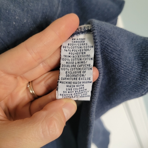 Polo Ralph Lauren Men’s Fleece-Lined Full Zip Hoodie Sweatshirt Blue XL - Picture 4 of 5